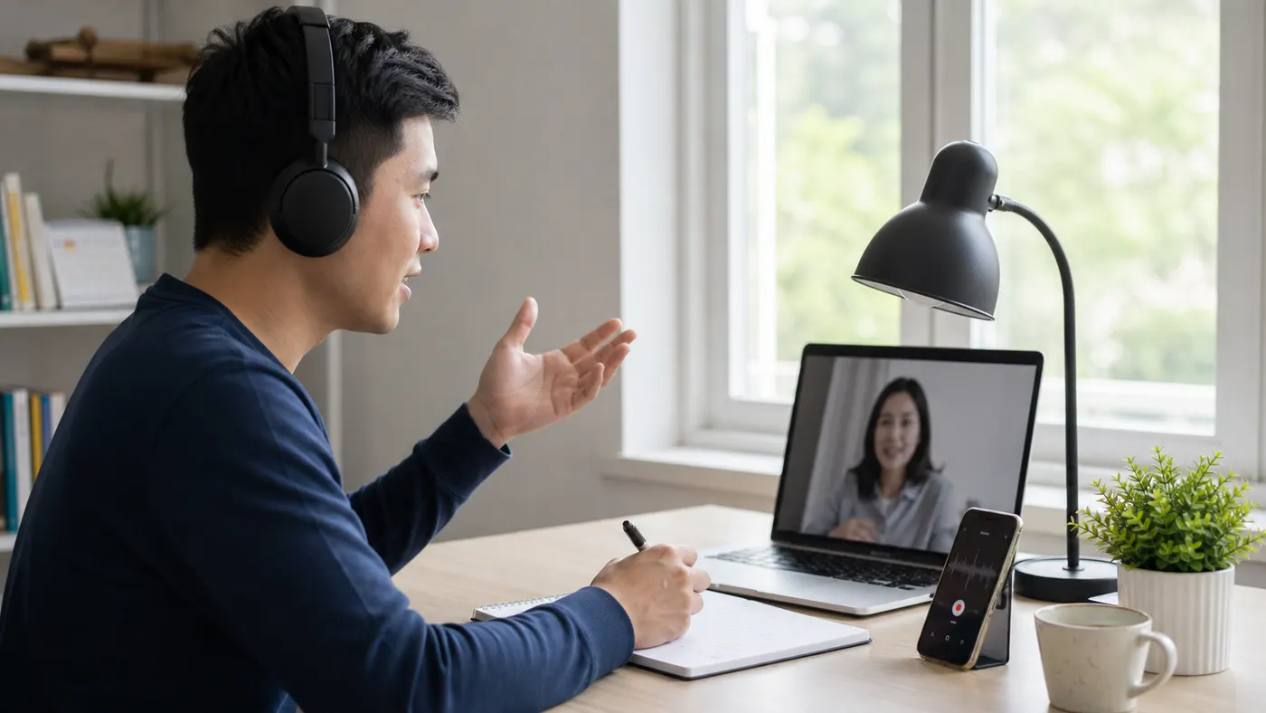 Tăng phản xạ nói tiếng Anh trong tháng cuối